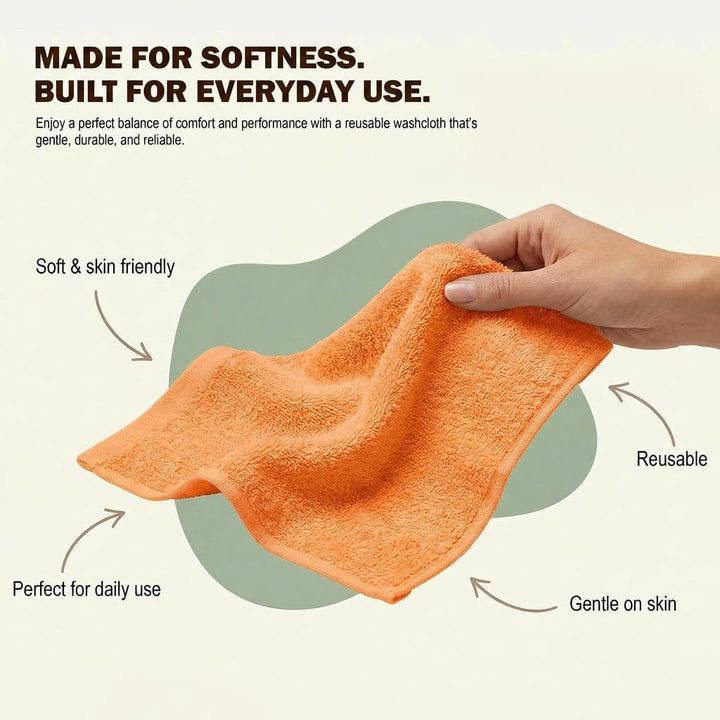 Utopia Towels Baumwoll-Seiftücher-Set, 100 % ringgesponnene Baumwolle, hochwertige Flanell-Seiftüche