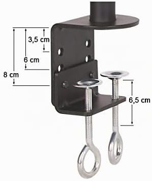 Drall Universal Tischhalterung Halterung für Laptop Notebook Netbook Tablet PC - 10kg belastbar - ne