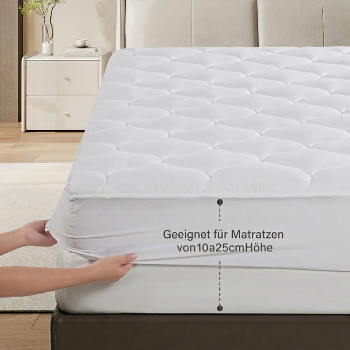 DUANDUAN Matratzen Topper 90x200cm,weicher Topper, Matratzenauflage mit tiefen Taschen,Maschinenwasc