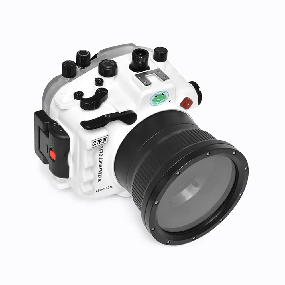 Sea Frogs for Sony A7RIV 28-70mm 40M/130FT Underwater Camera Housing Waterproof Case A7RIV 28-70MM-W