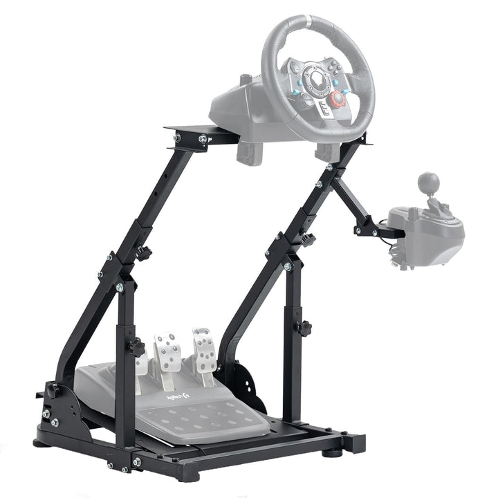 Minneer Racing Wheel Stand Lenkradständer Ultra-stabil 4 Stützarme passend für Logitech G25 G27 G29
