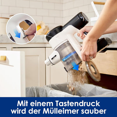 Tineco Pure ONE S15 Essentials Smart Akku Staubsauger, Handstaubsauger umwandelbar, für Hartboden un