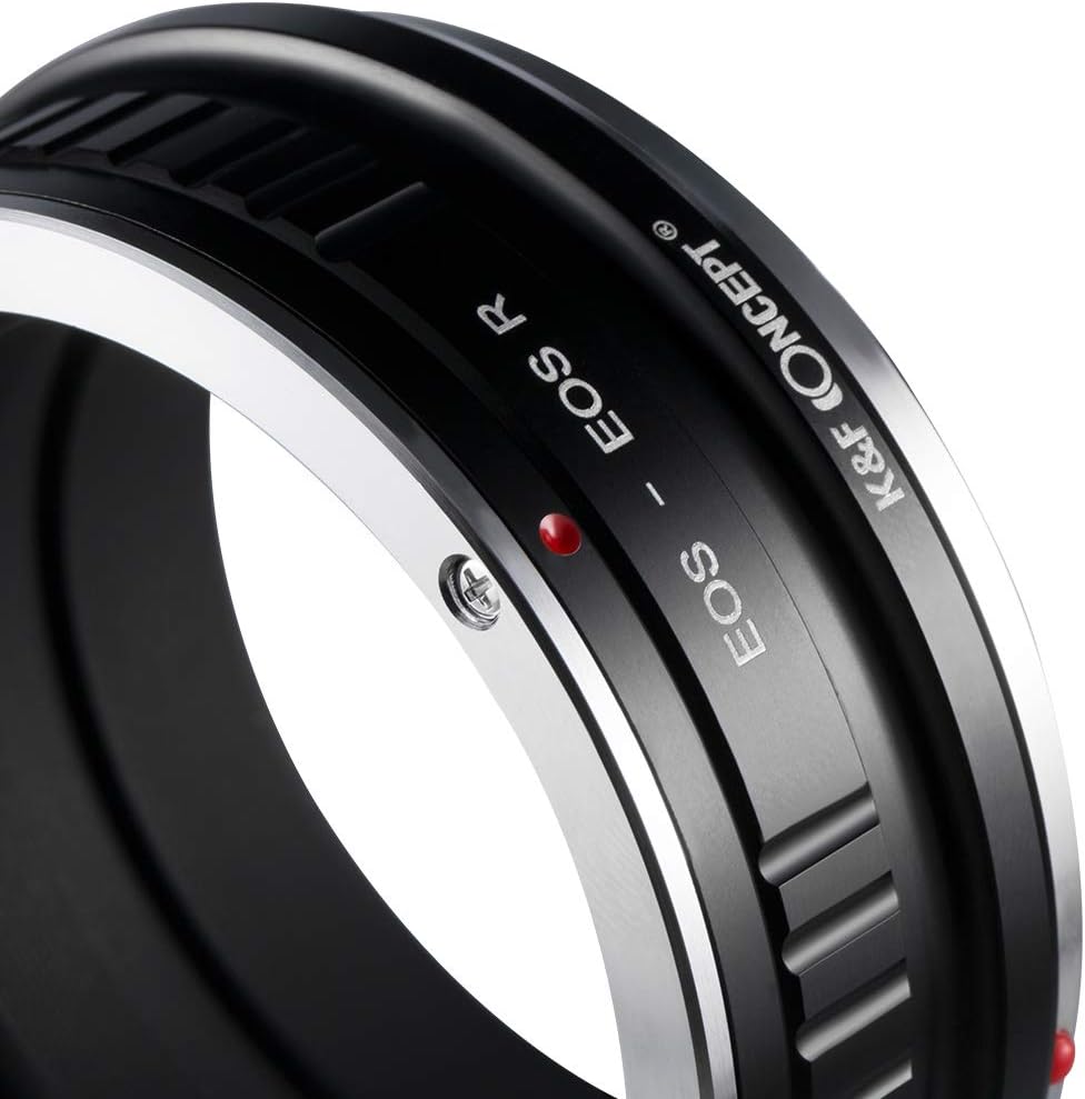 K&F Concept EOS-EOS R Bajonettadapter Objektiv Ring für Canon EOS EF EF-S Objektiv auf Canon EOS R-M