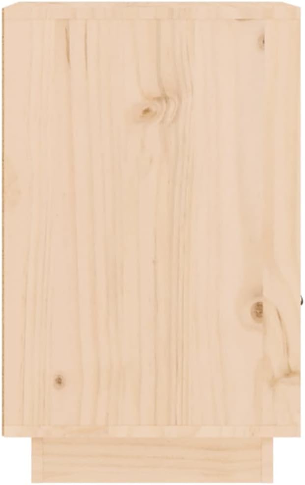 FIRBNUS Bedside Table Nachtkonsole Beistelltisch mit Stauraum Night Stand Nachttische 2er Set 40x34x