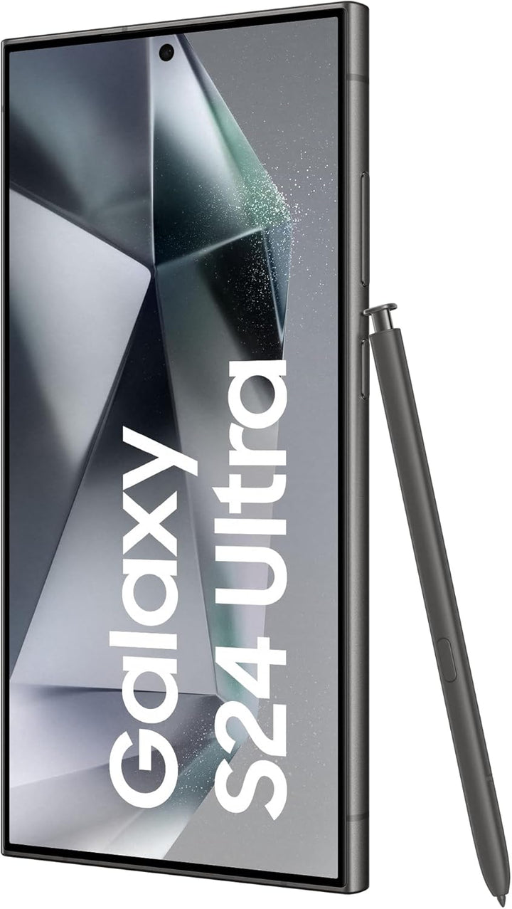 Samsung S928B Galaxy S24 Ultra 5G 256 GB (Titanium Black) ohne Simlock, ohne Branding