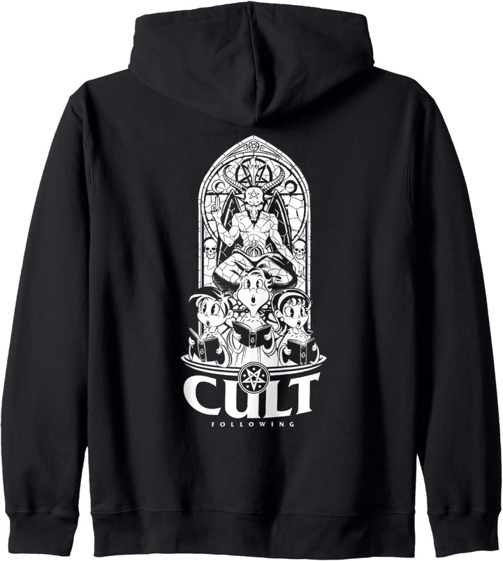 Blackcraft Atheist Cute Death Metal Satanic Cult Baphomet Kapuzenjacke
