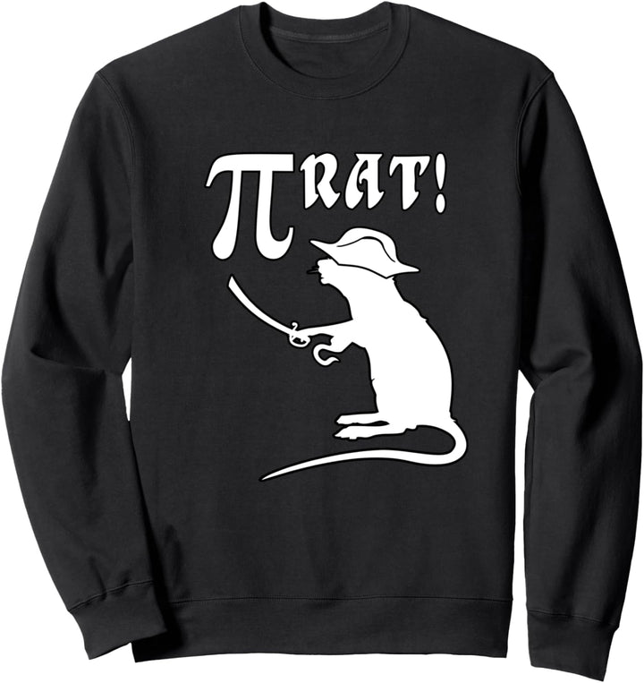 Piraten Mathe Ratte Ratten Schule Karneval Kostüm Sweatshirt