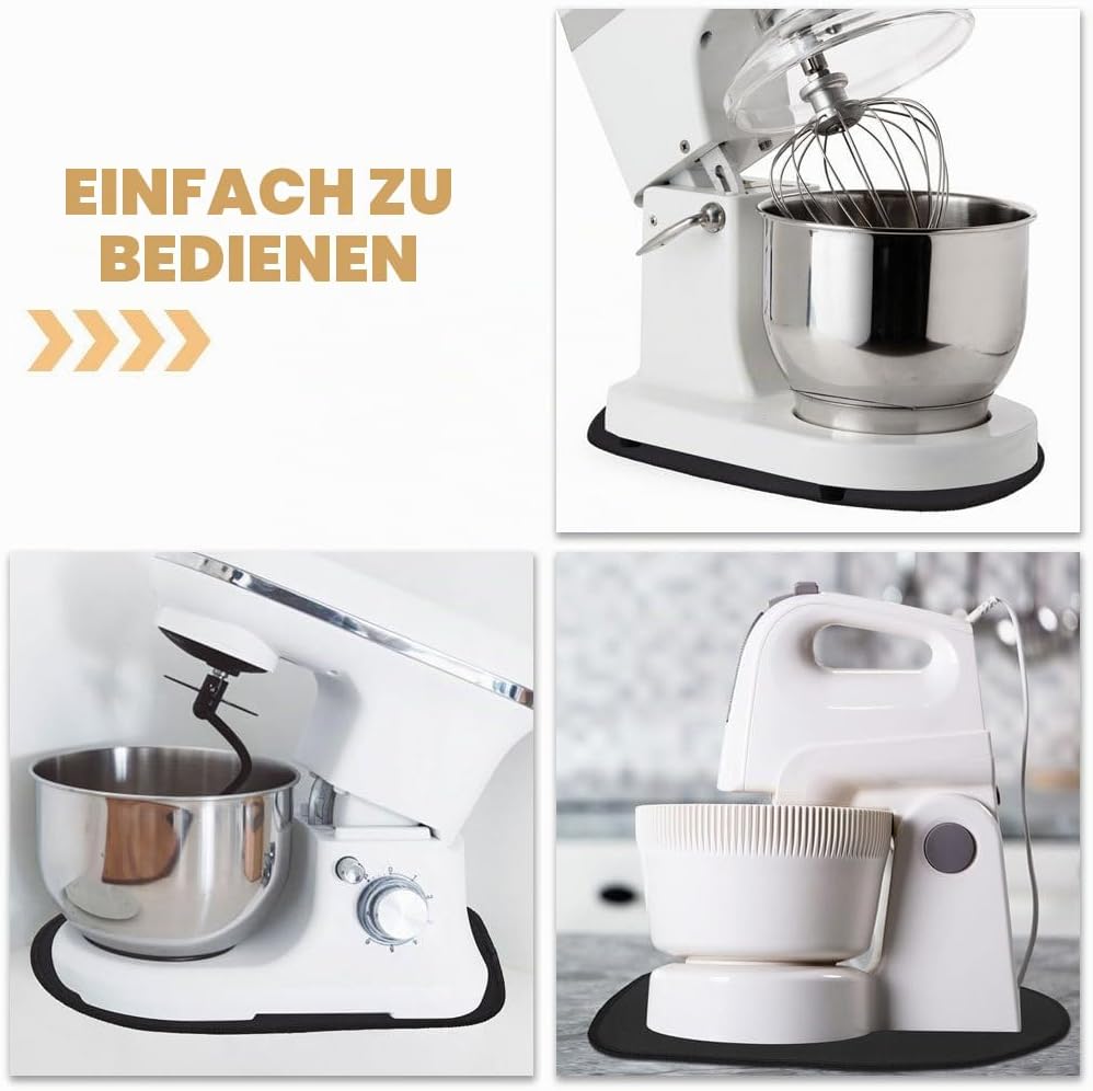 Mixer Antirutschmatte Gummimatte für Küchenmaschine Rutschfestes Design für Stabilität Langlebig und
