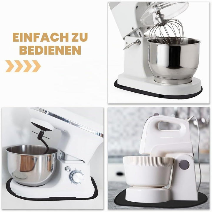 Mixer Antirutschmatte Gummimatte für Küchenmaschine Rutschfestes Design für Stabilität Langlebig und