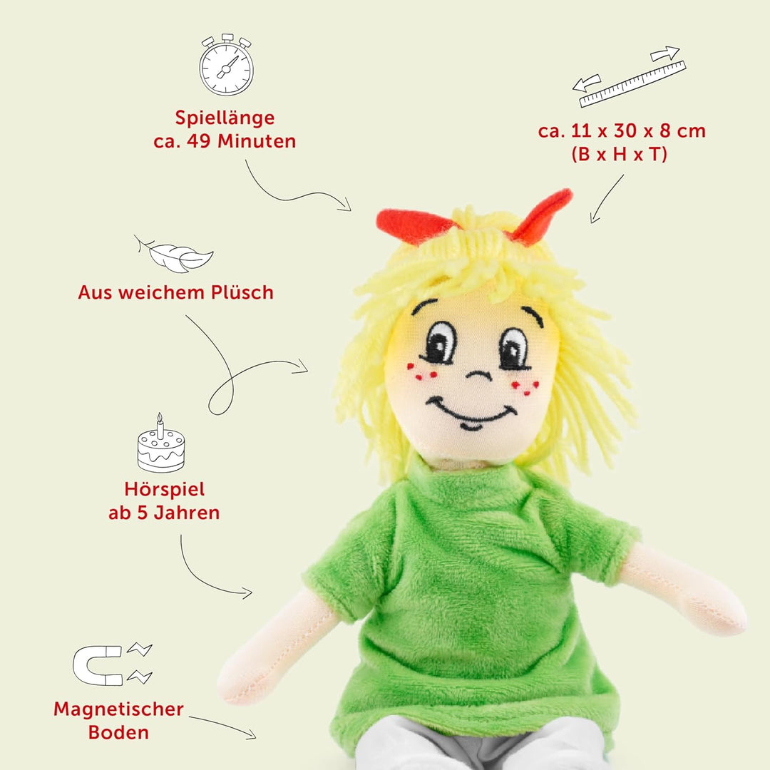 tonies Hörfiguren Plüsch für Toniebox, Bibi Blocksberg erzählt – Hexengeschichten, Hörspiel für Kind