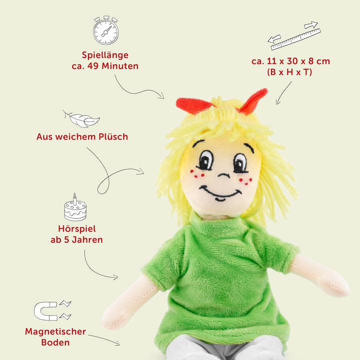 tonies Hörfiguren Plüsch für Toniebox, Bibi Blocksberg erzählt – Hexengeschichten, Hörspiel für Kind