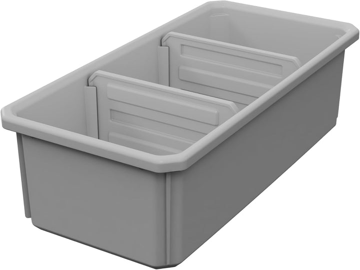 Keter ROC Pro Gear Heay Duty Halber Organizer, 25 Jahre Garantie, herausnehmbare Behälter, stapelbar