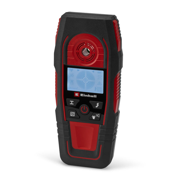 Einhell Digitales Ortungsgerät TE-MD 80 (max. Ortungstiefe Eisenmetall 80 mm, Stromleitung 60 mm, Ni