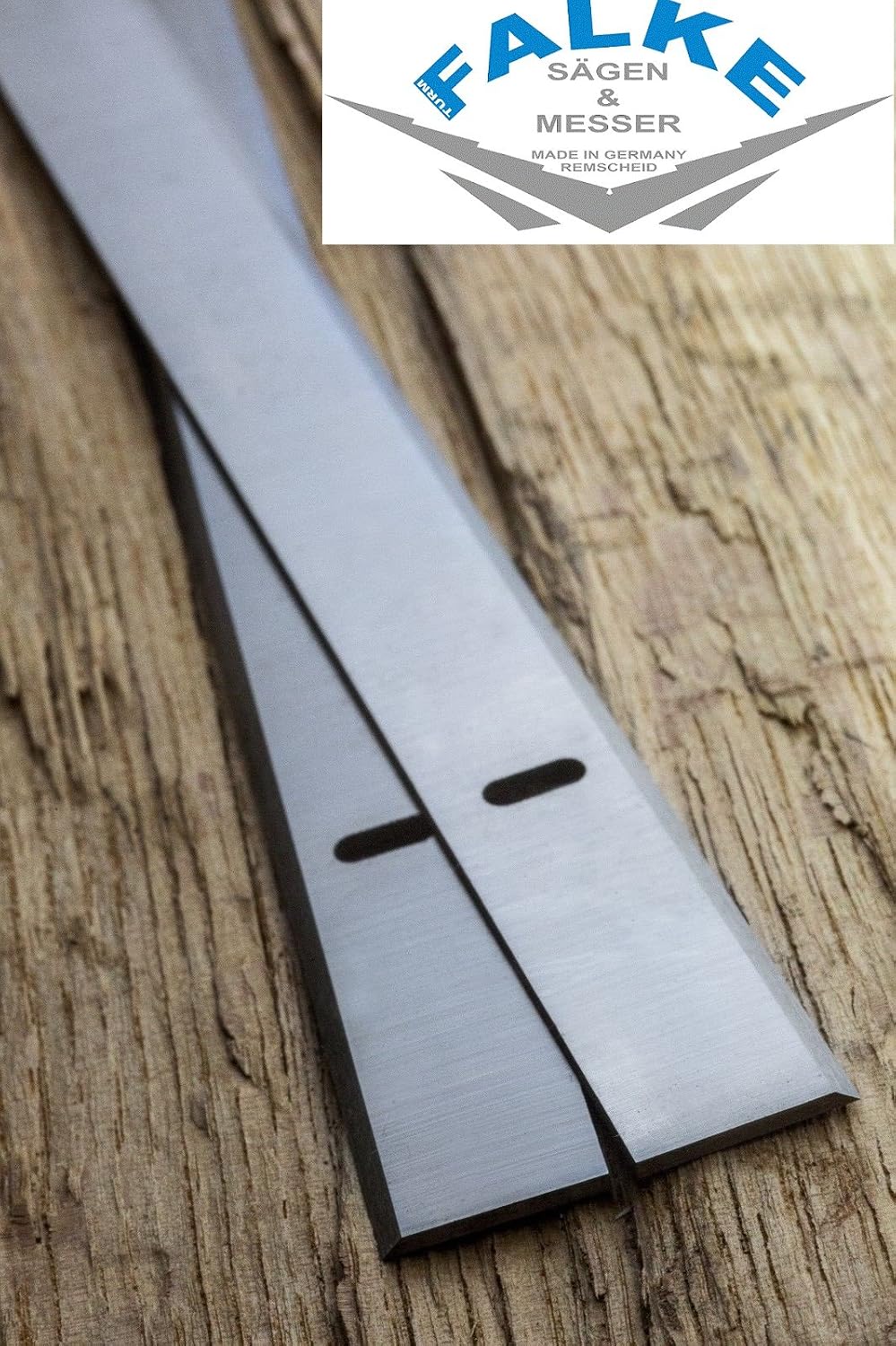 GÜDE GADH 200 Abrich Dickenhobel (2 Stück HSS Hobelmesser)