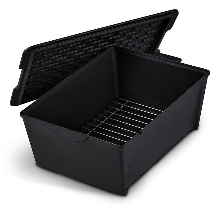 Enders Switch Grid Dutch Oven Rib Roaster Schwarz emailliert