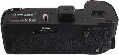 PATONA 1488 - Ersatz für Batteriegriff Panasonic DMW-BGG9 zu Lumix DC-G9 - mit IR-Fernbedienung (Bat