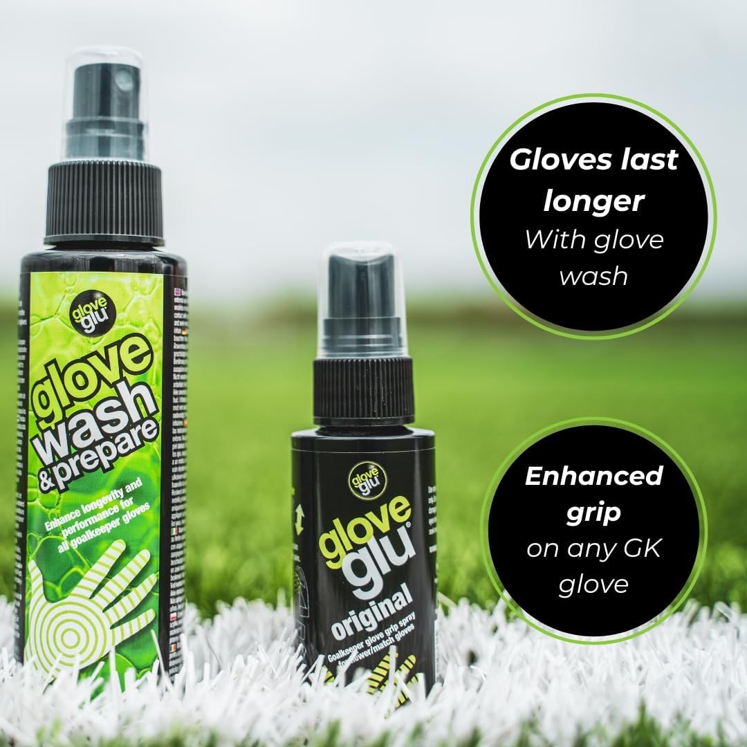 gloveglu Herren and Handschuh Wash 120 ml Original Mini 50 ml Bundle, Schwarz, Einheitsgrösse