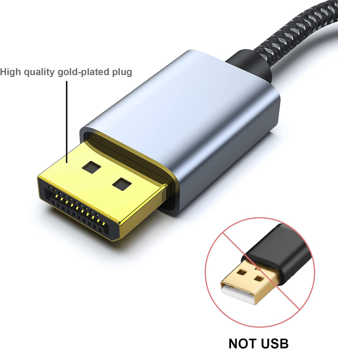 BENFEI 4K DisplayPort auf HDMI 5 Stück, Unidirektional DisplayPort DP Computor zu HDMI Monitor Verbi