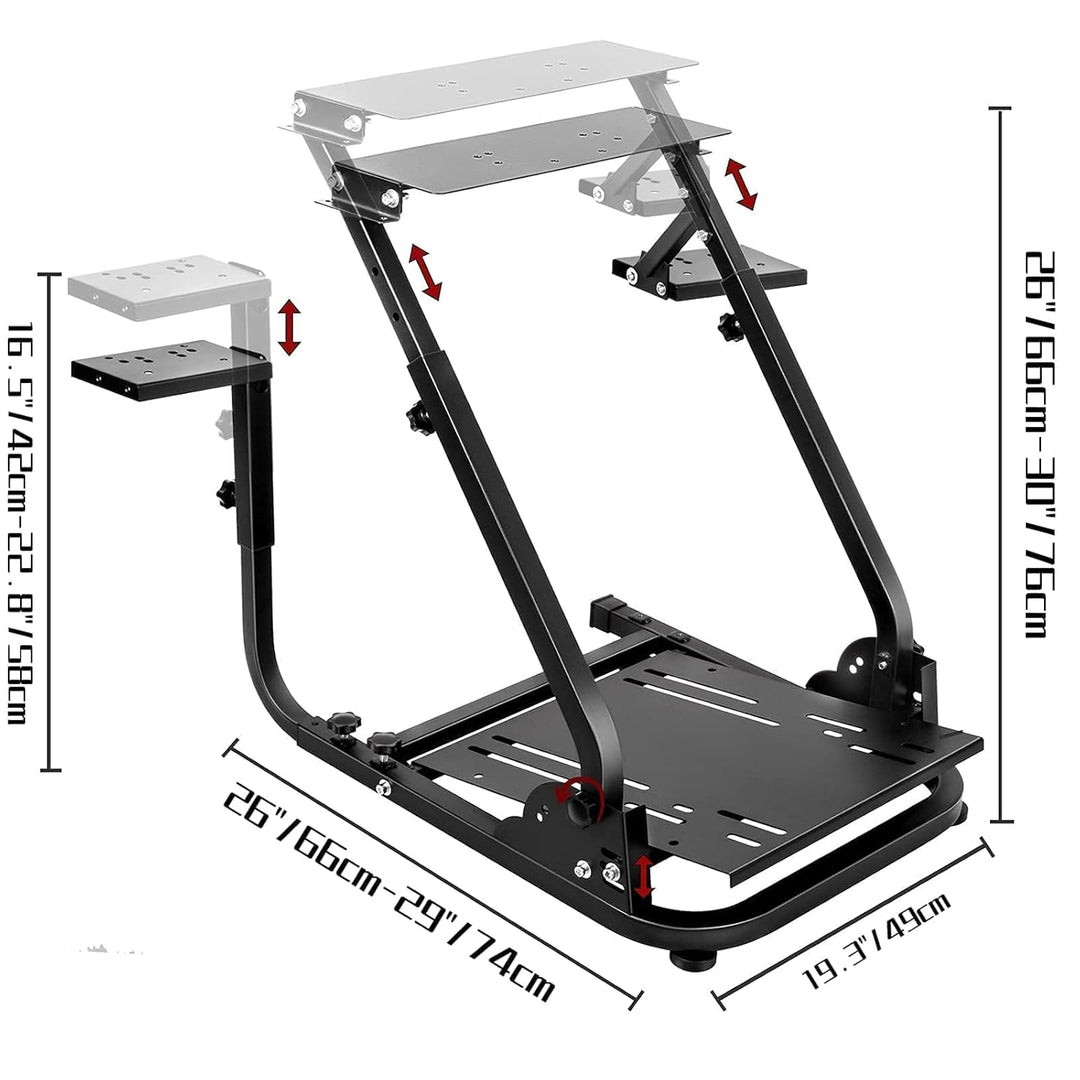 Minneer G923/G920/G29 Racing Lenkradständer, passend für T248PS/T248XBox/T300RS GT klappbar höhenver