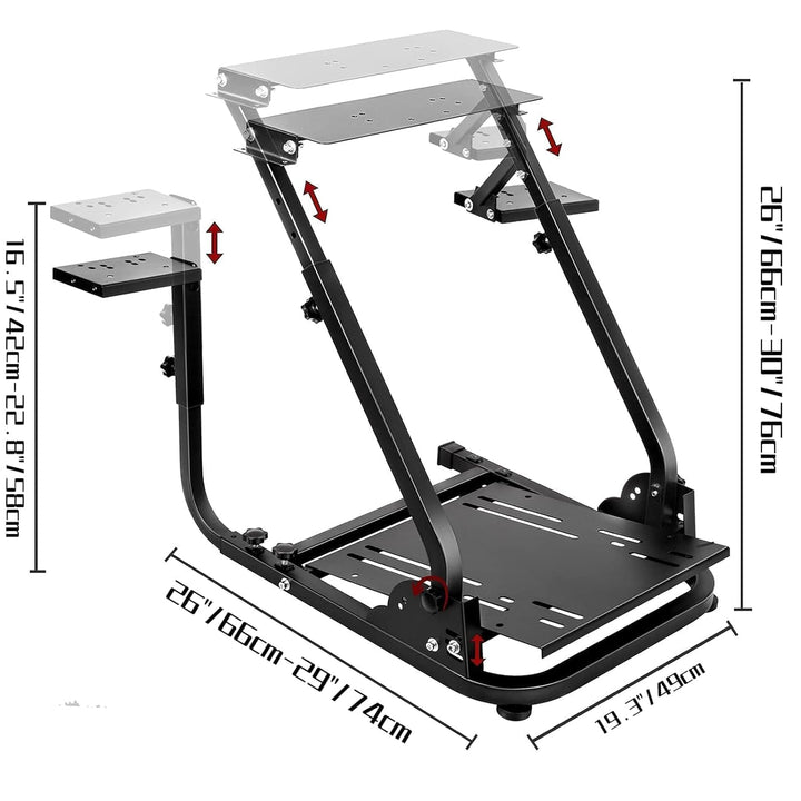 Minneer G923/G920/G29 Racing Lenkradständer, passend für T248PS/T248XBox/T300RS GT klappbar höhenver