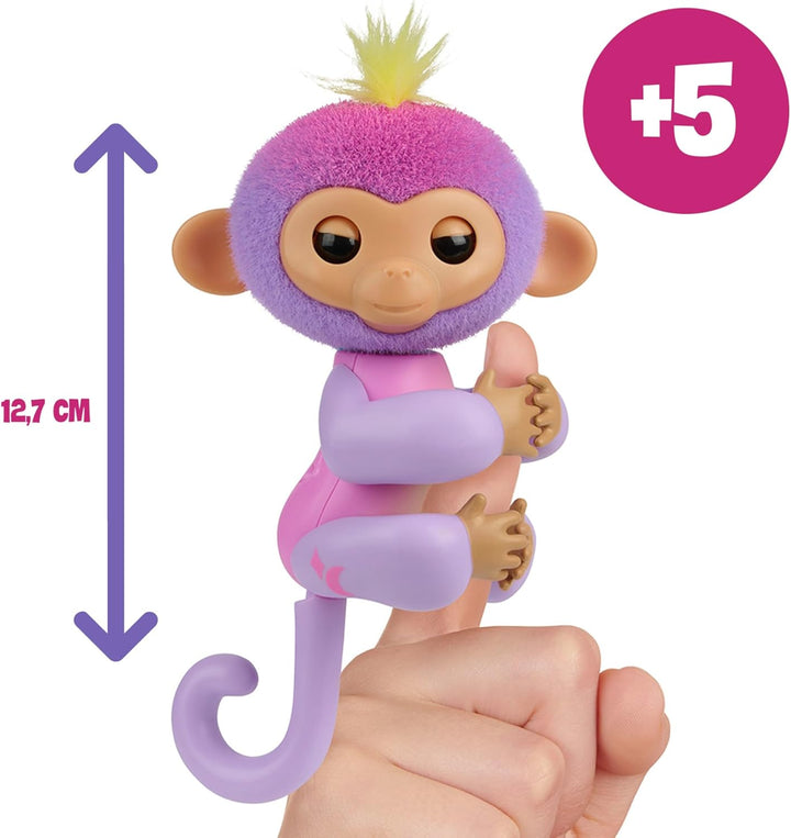 Bizak Fingerlings 61853181-1, magische Farben, interaktives Haustier mit über 70 Geräuschen und Bewe