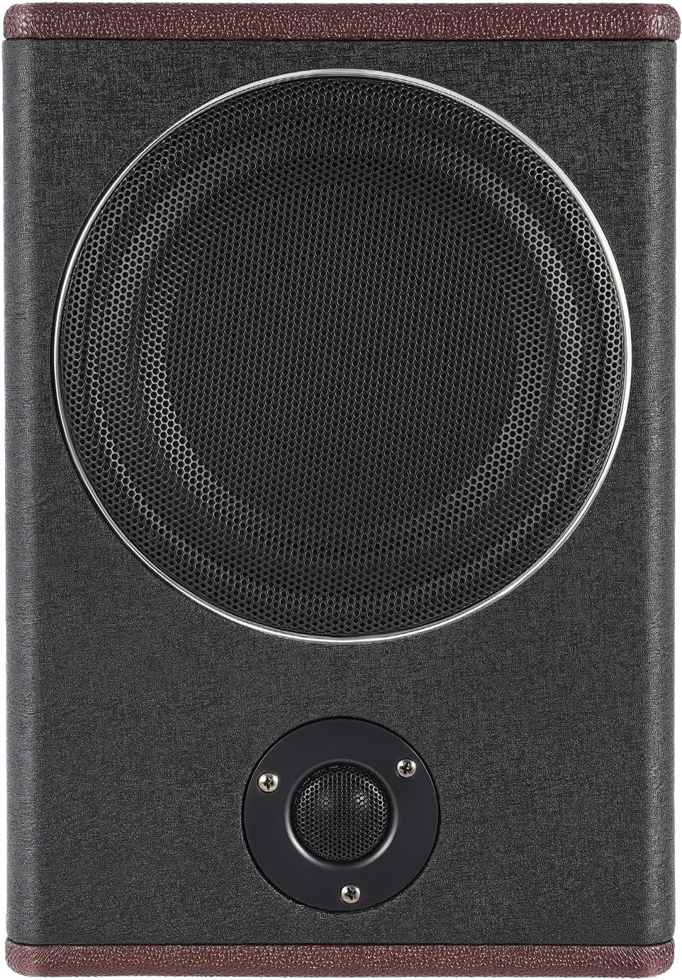 8“ Ultra Slim Active Car Subwoofer Under-Seat Powered Subwoofer Speaker Audio Sub Bass Box 600w Comp