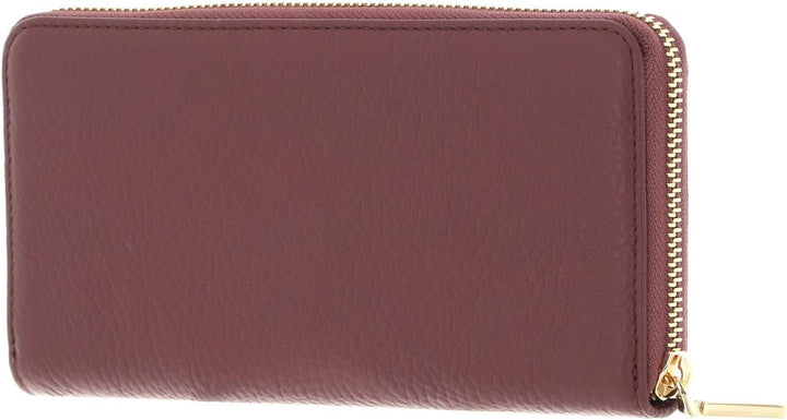 Coccinelle Metallic Soft Zip Around Wallet Carruba