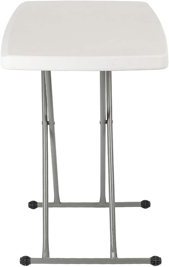 Klapptisch, Campingtisch, 76 cm, Tisch, Picknicktisch, mit höhenverstellbar, 50/62/74 cm, für Garten