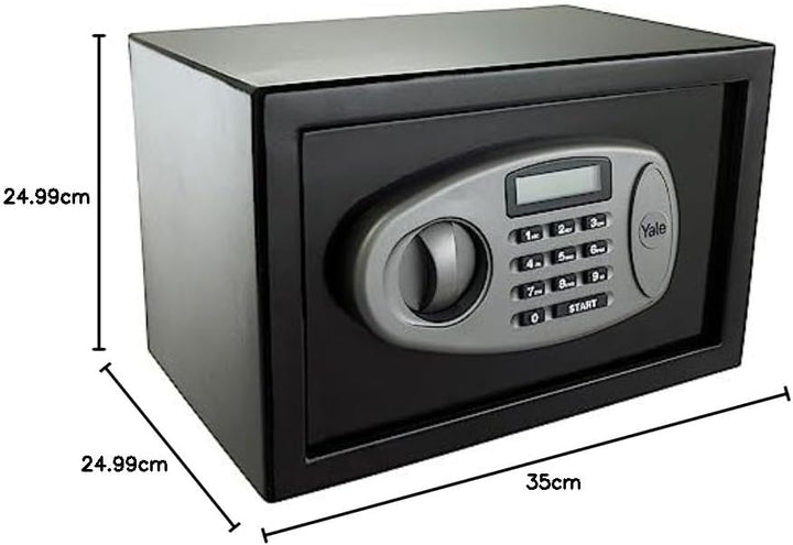 Yale Locks YMS Medium Digital-Safe, 25 cm, Medium