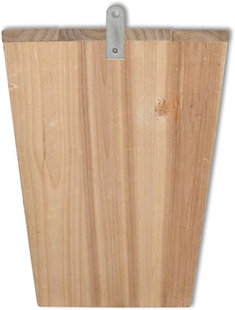 vidaXL 2x Holz Fledermauskasten Fledermaushaus Nistkasten Fledermausnistkasten