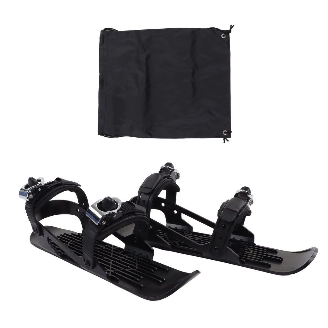 Mini Ski Ski Skates Verstellbare Kurze Skiboden für Kinder und Erwachsene Schneesportstarken Haltbar