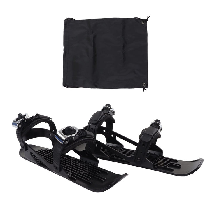 Mini Ski Ski Skates Verstellbare Kurze Skiboden für Kinder und Erwachsene Schneesportstarken Haltbar