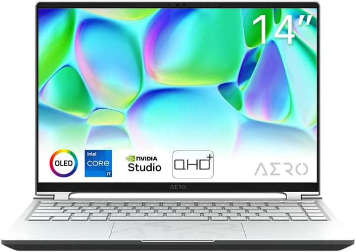 GIGABYTE AERO 14 OLED (BMF-72DEBB4SO) Creator Laptop | 14" 16:10 QHD+ OLED Display | Intel Core i7-1