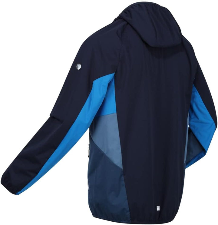 Regatta Tarvos VI Softshelljacke Herren mit Kapuze L Blau, L Blau