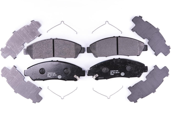 HELLA PAGID 8DB 355 020-211 Bremsbelagsatz - T3153 - Dicke/Stärke: 16.9mm - Bremssystem: Akebono - m