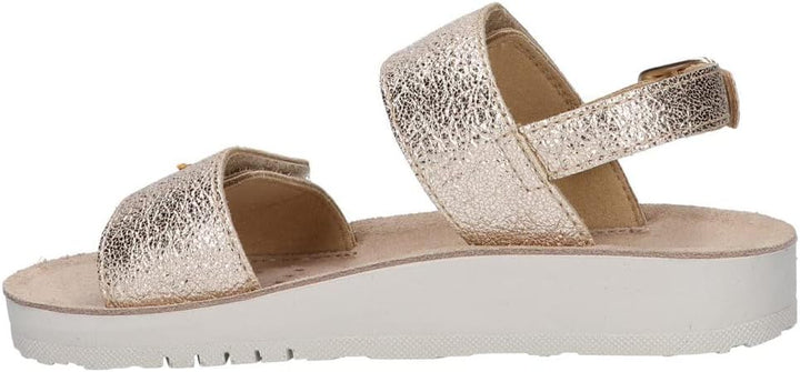 Geox Mädchen J Costarei Gi Sandals, Gold