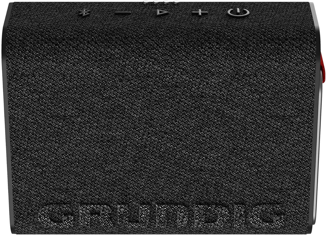 Grundig GBT Jam 2 Schwarz Bluetooth Lautsprecher, 4.3 W RMS, Bluetooth 5.3, bis zu 30, Reichweite, b