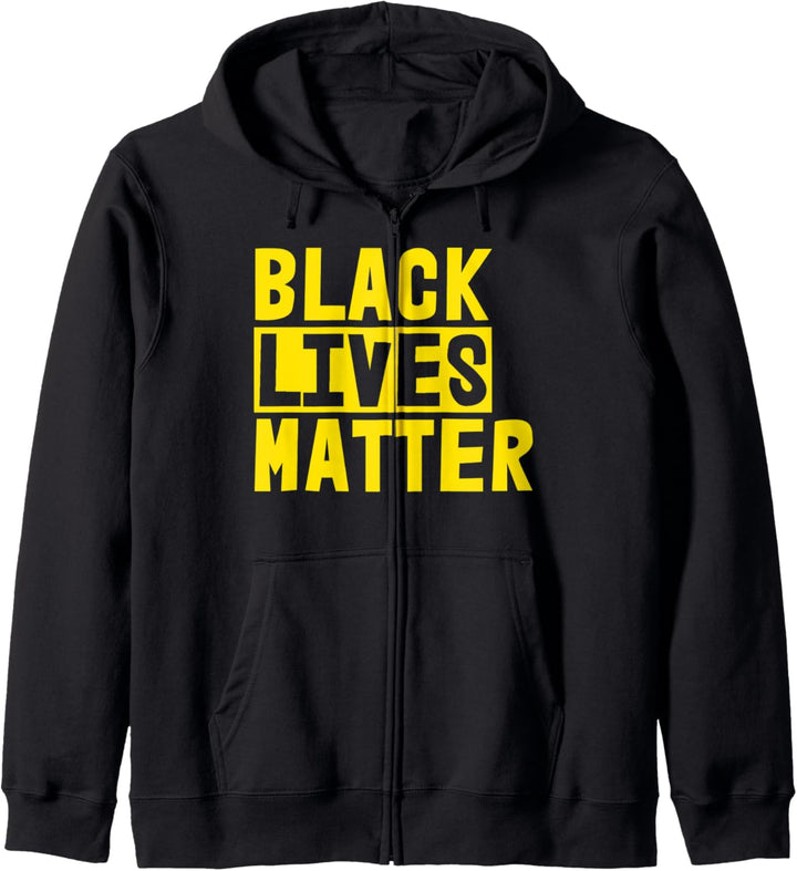 Black Lives Matter (gelb) Kapuzenjacke