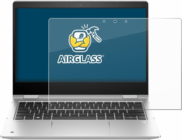 BROTECT Schutzglas für HP ProBook x360 435 G10 Schutzfolie Panzer Folie Glas Displayschutz Made in G