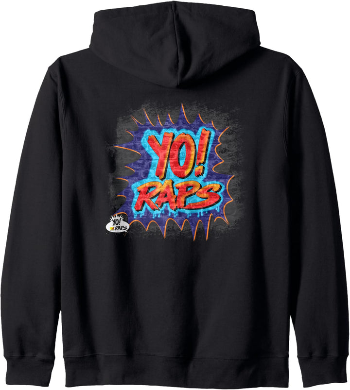 Yo MTV Raps Raps Brick Wall Kapuzenjacke