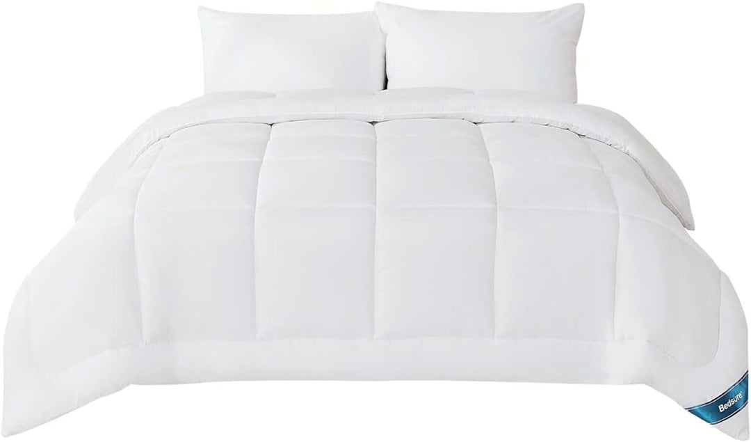BEDSURE Bettdecke 135x200 Ganzjahresdecke 4 Jahreszeiten, Steppdecke für Allergiker 300GSM Duvet 135