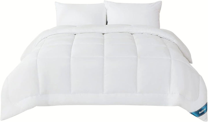 BEDSURE Bettdecke 135x200 Ganzjahresdecke 4 Jahreszeiten, Steppdecke für Allergiker 300GSM Duvet 135