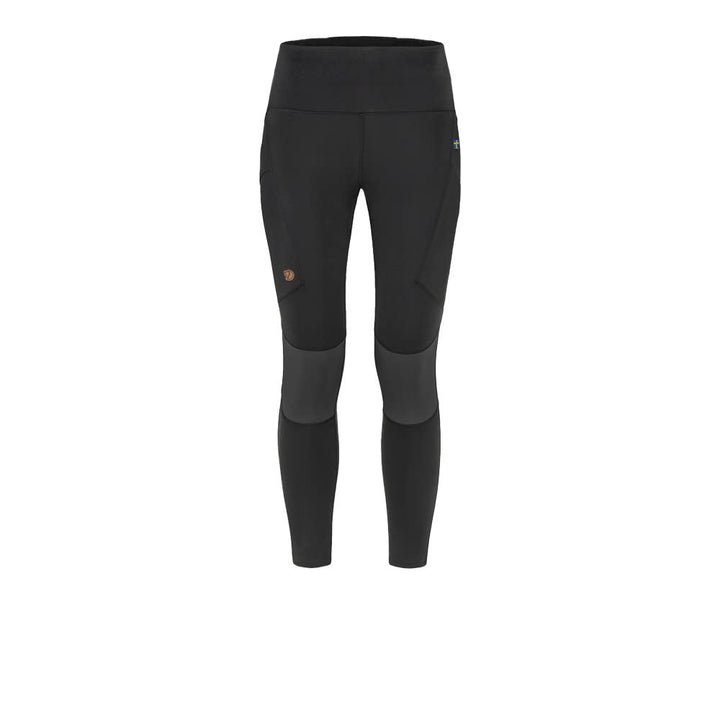 Fjallraven Damen Leggings Abisko Trekking Tights Pro S Schwarz-eisengrau, S Schwarz-eisengrau