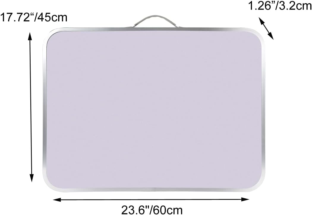 Lucn 60 cm faltbarer Campingtisch, tragbarer faltbarer Picknicktisch für den Innen- und Aussenbereic