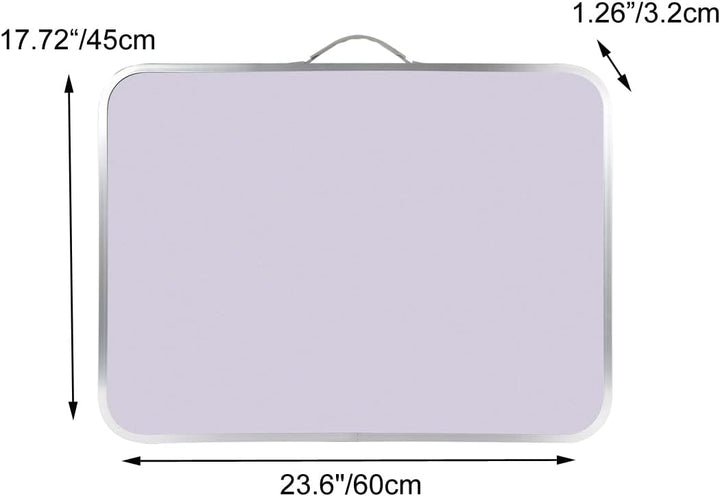 Lucn Picknicktisch, zusammenklappbar, 2 höhenverstellbar, Aluminium, für Küche, Outdoor, aufklappbar