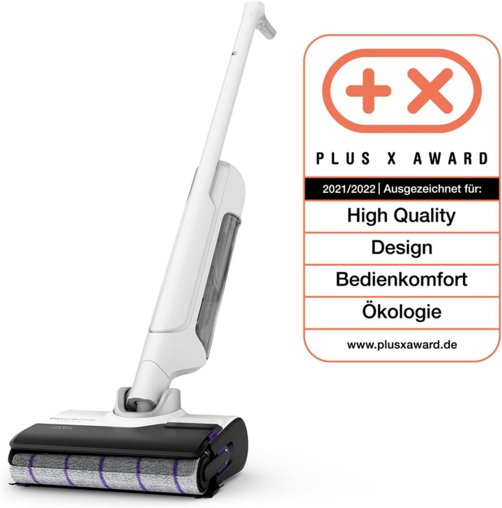 Rowenta X-Clean 10, kabelloser Akku-Nass-Trockensauger, Saugwischer selbstreinigend und -trocknend,