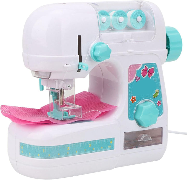Bonbela Elektrische Nähmaschine Spielzeug für Kinder Mädchen Kinder 3+ Jahre mit Zartem Design Premi