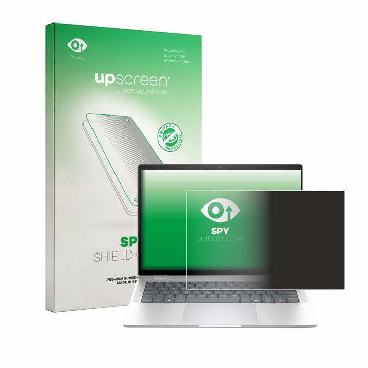 upscreen Blickschutzfolie für HP EliteBook X G1i 14" | , Anti-Spy Displayschutz Made in Germany, Pri