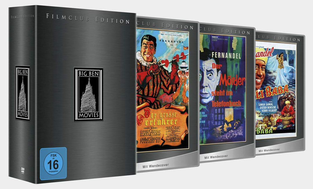 Fernandel Box - Filmclub Edition [3 DVDs], DVD