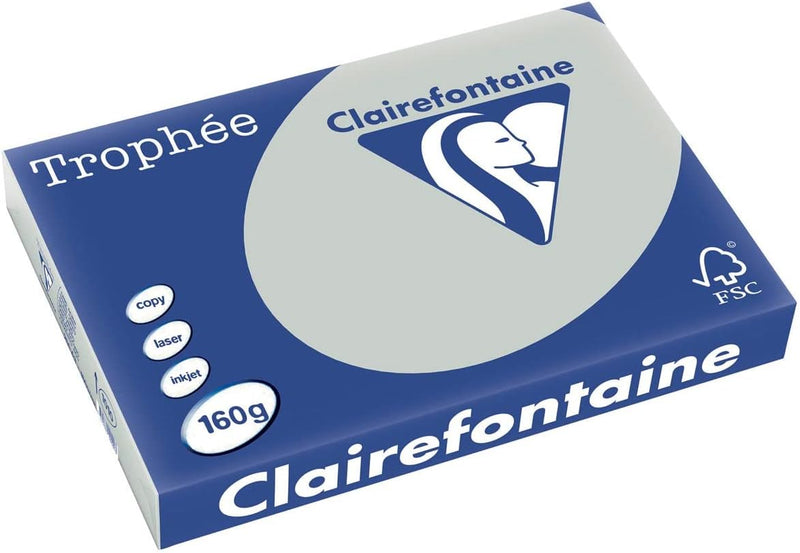 Clairefontaine 1010 Papier Tintenstrahldrucker grau